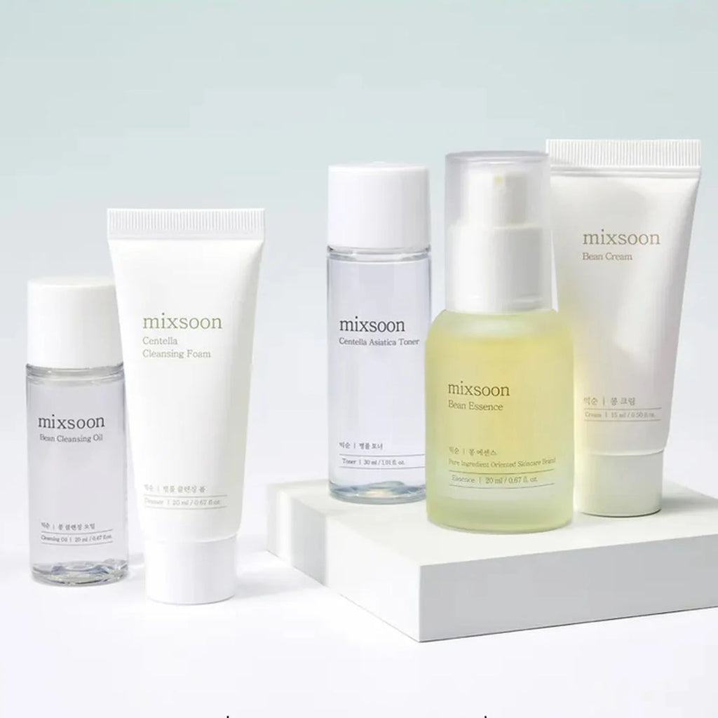 Mixsoon Pure Glow Essentials Set (5 pcs)