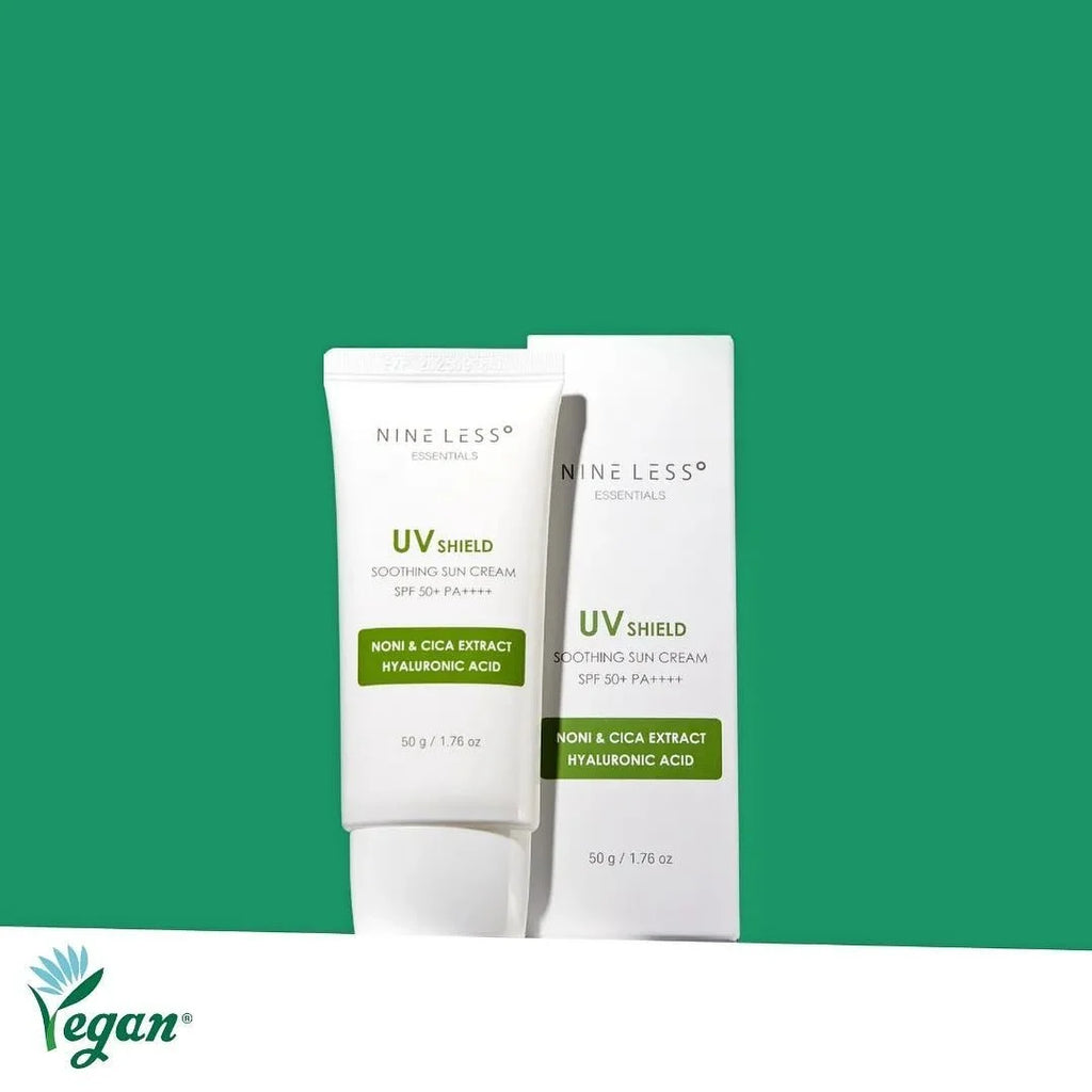 Nine Less (Disc/renew) Essentials UV Shield Soothing Sun Cream SPF 50+ PA++++