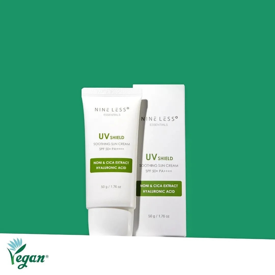 Nine Less (Disc/renew) Essentials UV Shield Soothing Sun Cream SPF 50+ PA++++