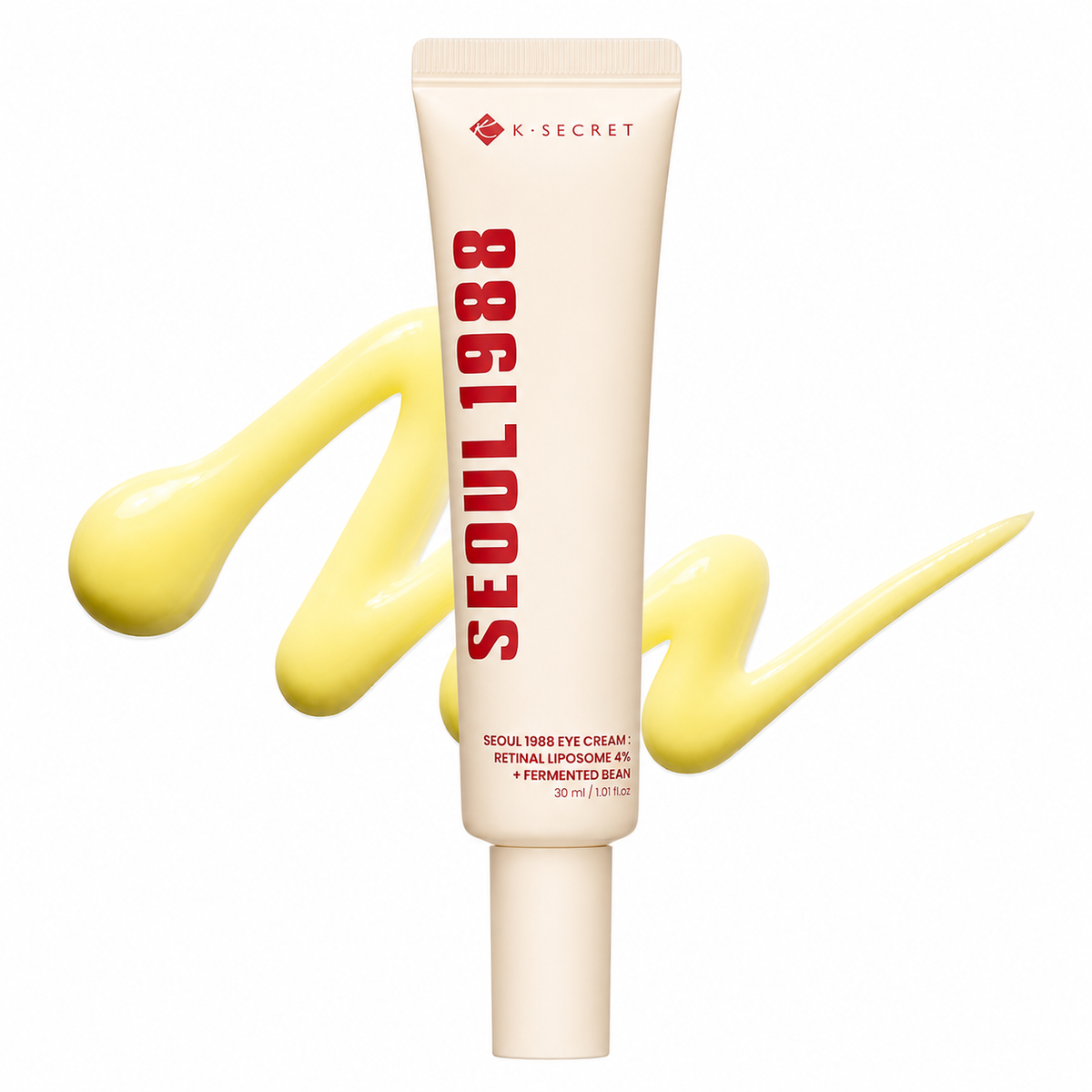 K-Secret Seoul 1988 Eye Cream: Retinal Liposome 4% + Fermented Bean