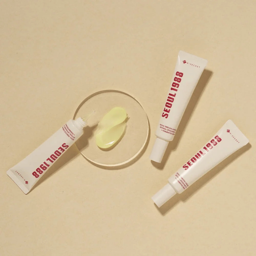 K-Secret Seoul 1988 Eye Cream: Retinal Liposome 4% + Fermented Bean