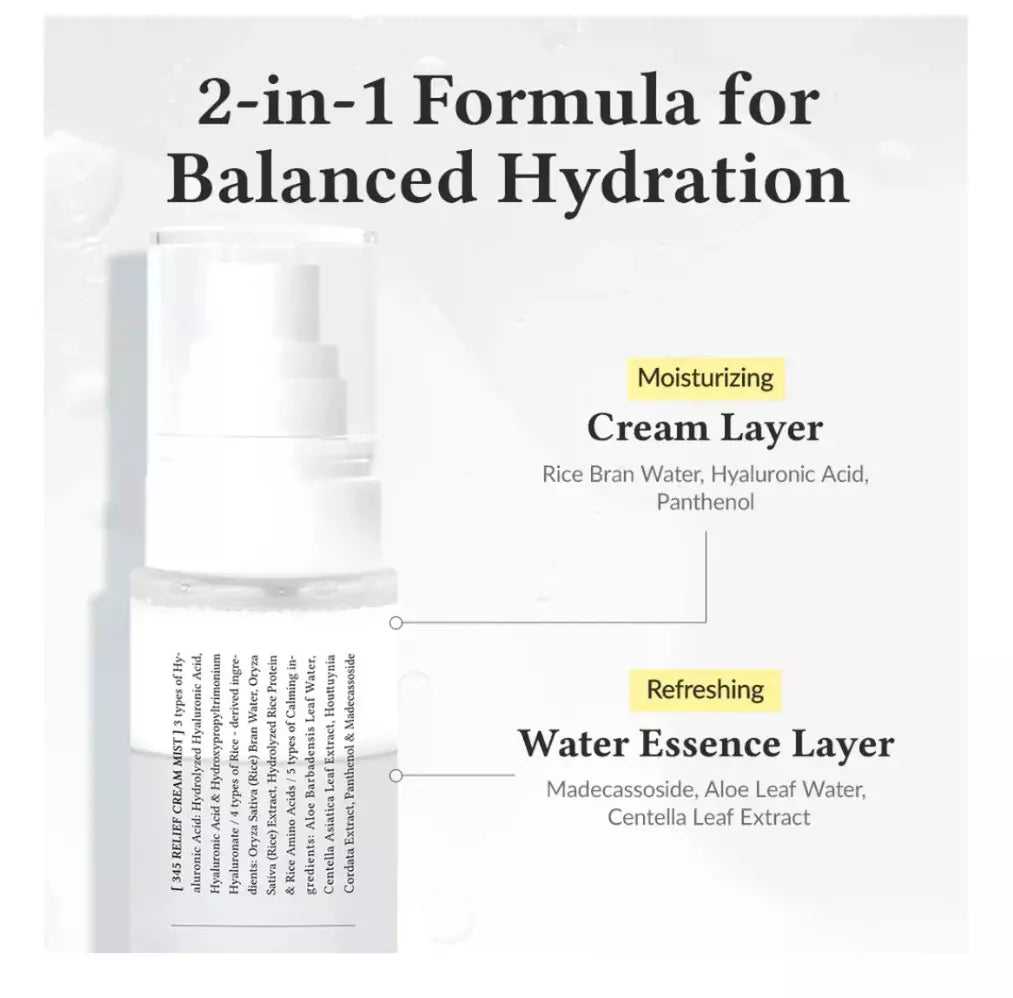 Dr. Althea 345 Relief Cream Mist 100ml