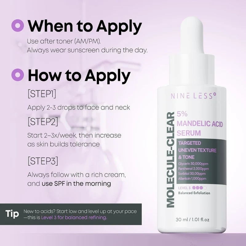 Nine Less (Renew) Molecule-Clear Salicylic Acid Serum 30ml
