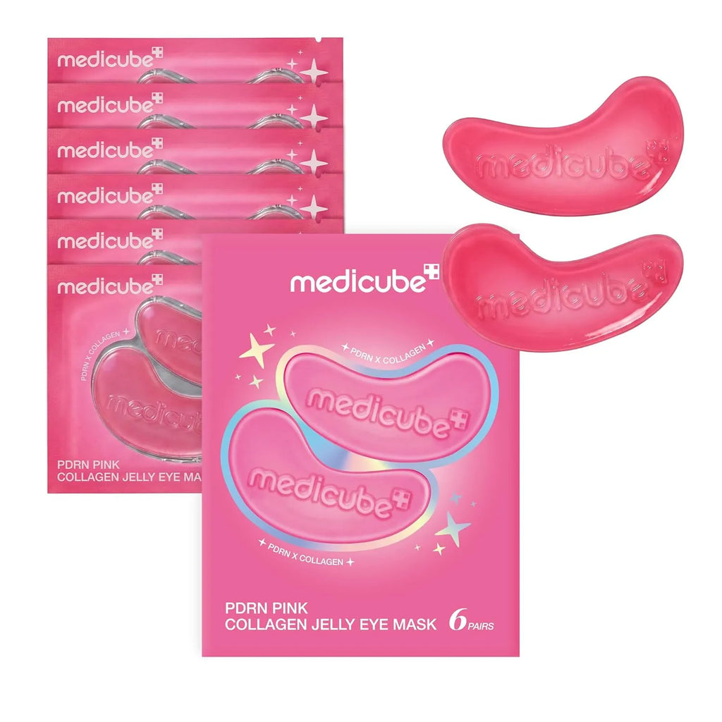 Medicube PDRN Pink Collagen Jelly Eye Mask – 6 pares