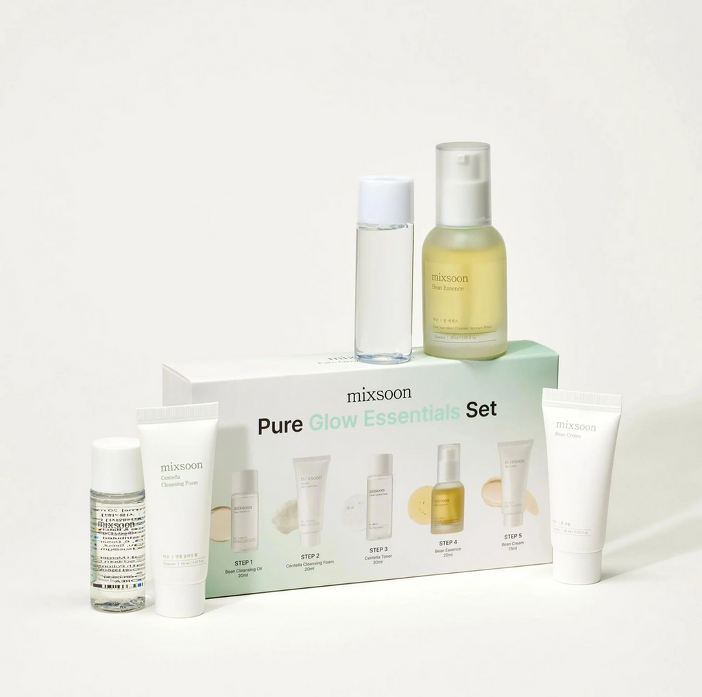 Mixsoon Pure Glow Essentials Set (5 pcs)