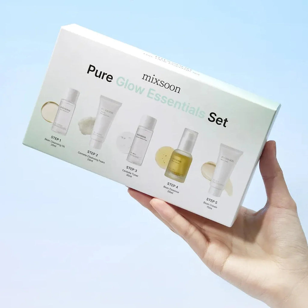 Mixsoon Pure Glow Essentials Set (5 pcs)