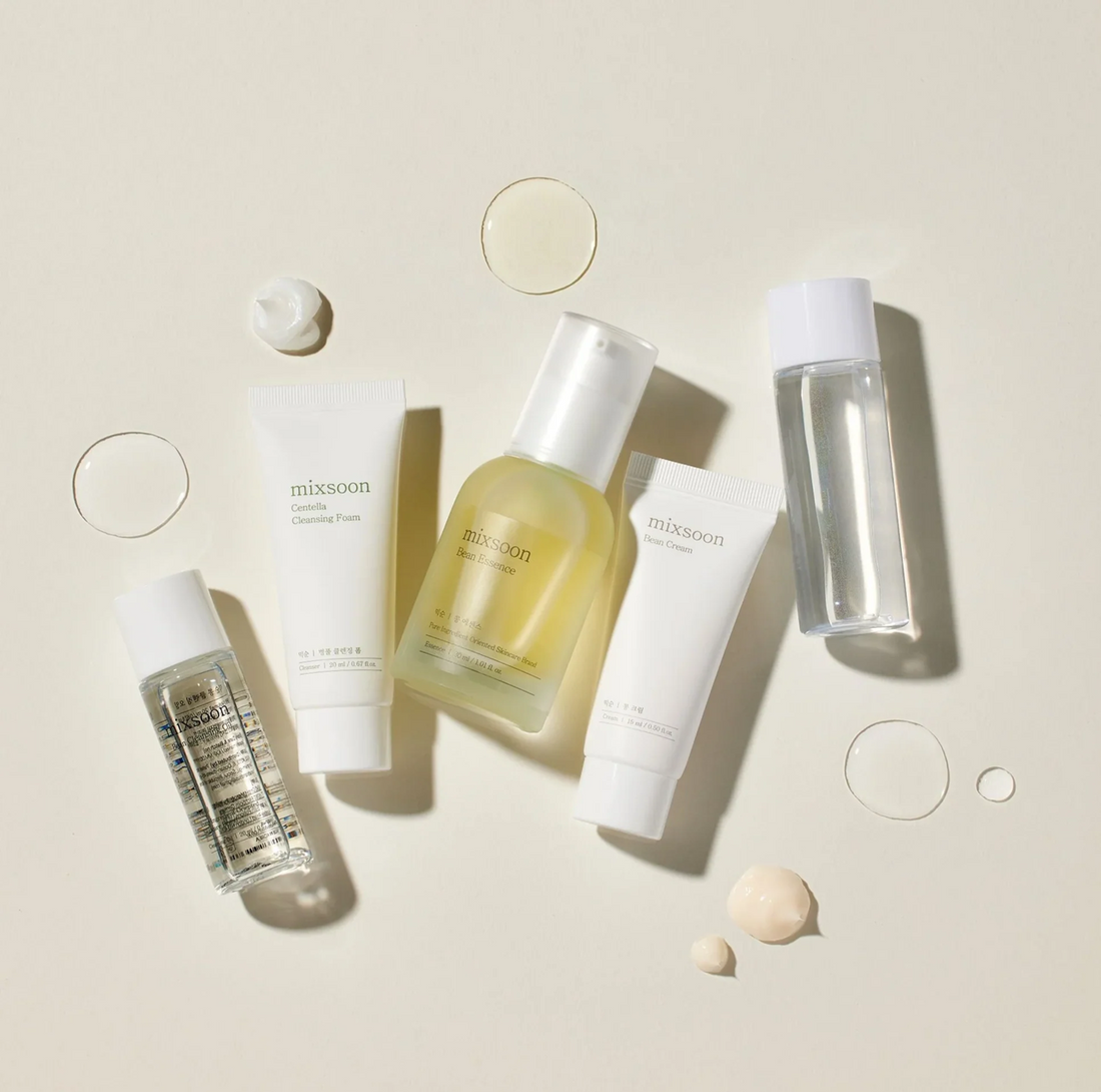 Mixsoon Pure Glow Essentials Set (5 pcs)