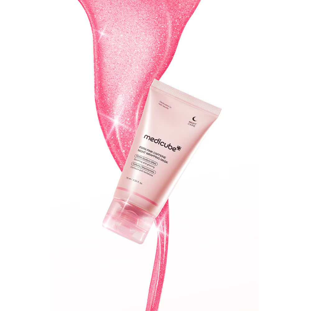 Medicube PDRN Pink Caffeine Night Wrapping Mask