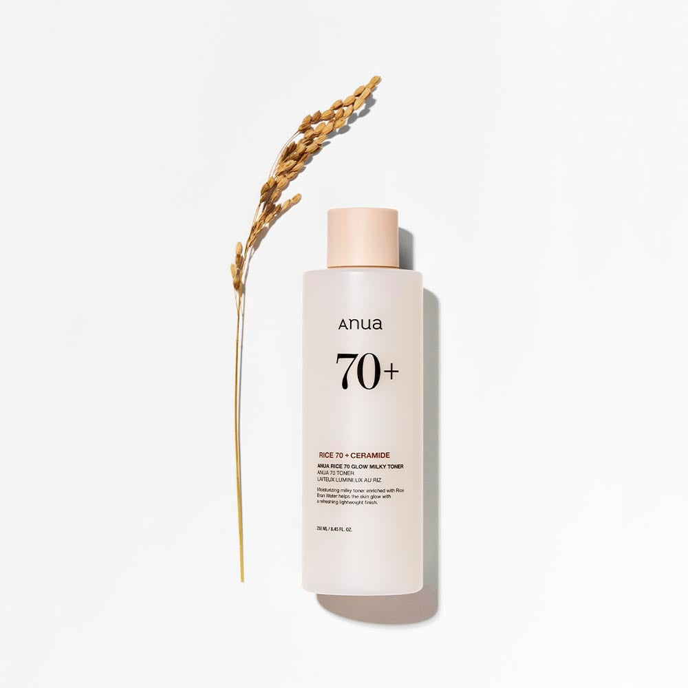 Anua Rice 70+ Ceramide Glow Milky Toner